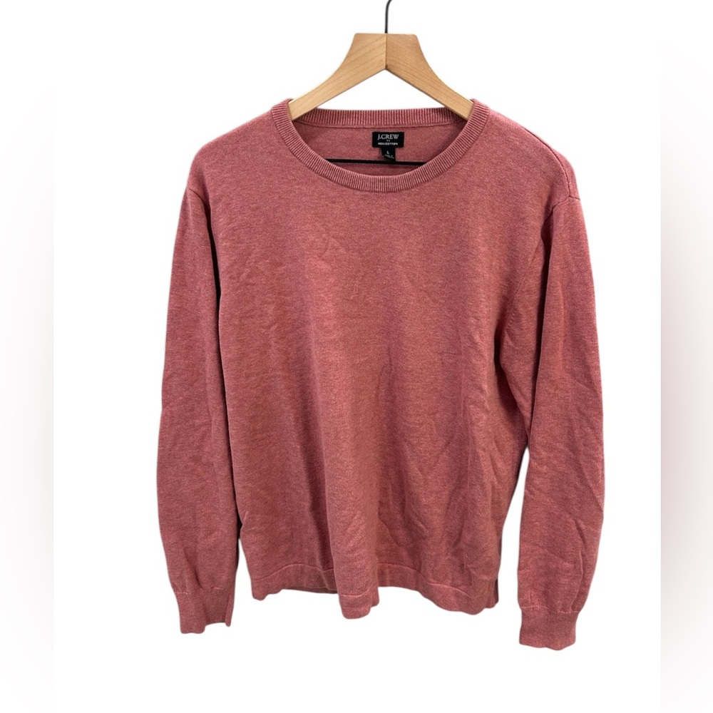 Men’s J.Crew Cotton Crewneck Sweater – Size Large